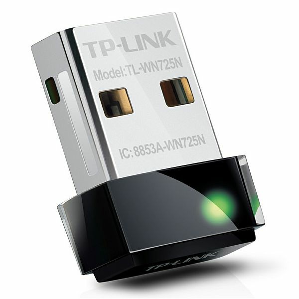 WIFI USB ADAPTER TP-Link TLWN725N mini Wireless 150Mbps (2.4 GHz)