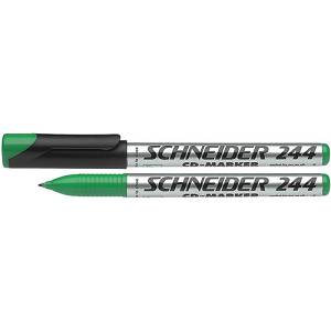 Marker permanentni Schneider za CD 244 S124404 zeleni