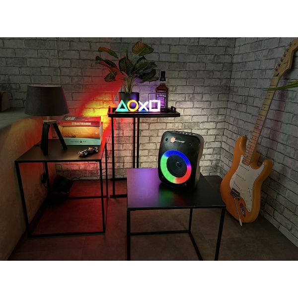 Zvučnik karaoke Let Go Party 4 Studio,30W,BT,discoLED+mikrofon N-Gear 286876